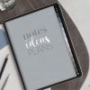 Digitales Notizbuch in Blue-Mocca