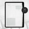 Digitales Notizbuch in Grün-Gold Optik mit 12 Registern. Es stehen 30 Vorlagen zur Verfügung.