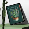 Digitales Notizbuch «Sukkulenten»